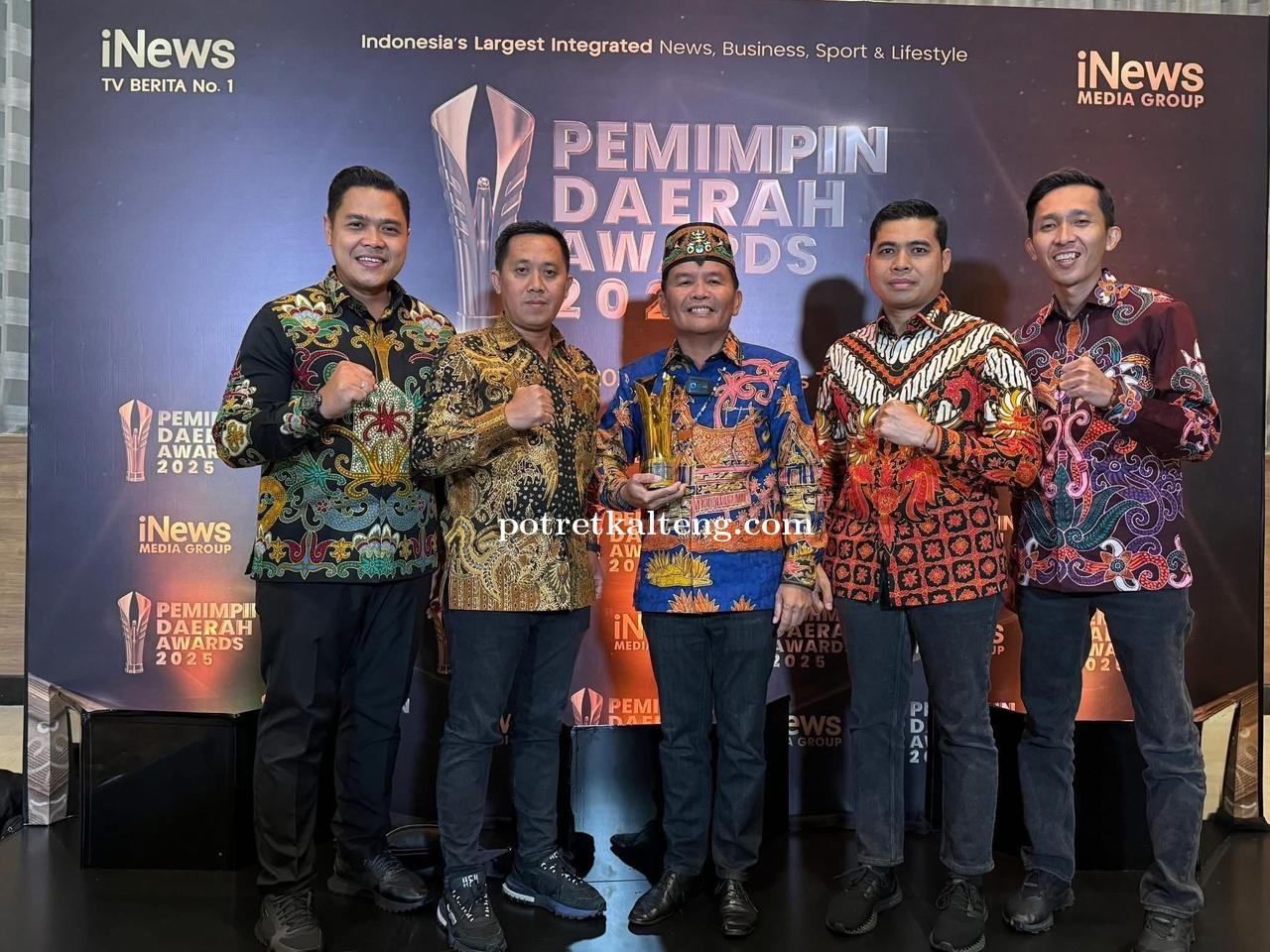 Gubernur Kalteng Raih Penghargaan Inovasi Pendidikan di Pemimpin Daerah Award 2025