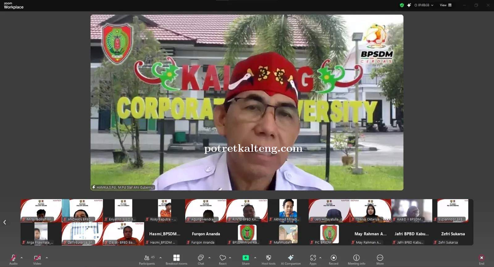 Pelatihan KCB 2025 Resmi Dimulai, ASN Diharapkan Lebih Sigap Hadapi Bencana