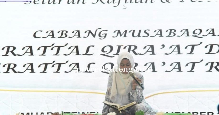 Semarak MTQ ke-52 Tingkat Kabupaten Barito Utara : Peserta Tunjukan Kemampuan Terbaik Dalam Membaca