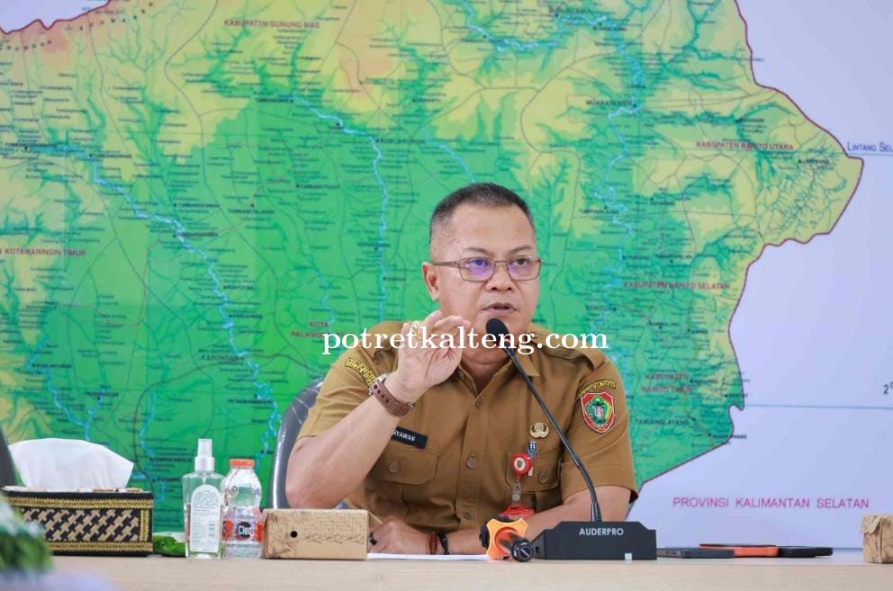 Pemprov Kalteng Gelar Rapat Progress Pengumpulan Data Desa