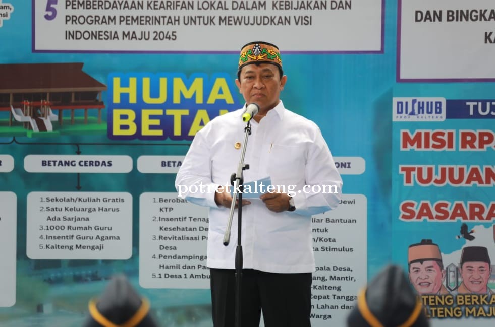 Wagub Kalteng Hadiri Harhubnas 2025, Tekankan Transportasi Sebagai Penggerak Pembangunan