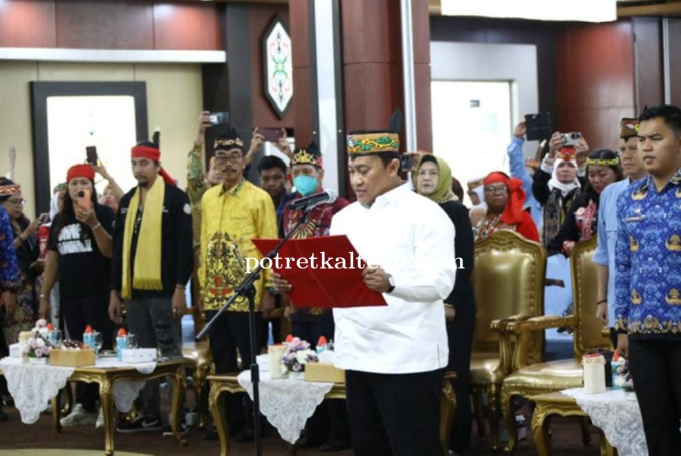 Wagub Kalteng Lantik Pengurus KWOD Periode 2025-2030, Tegaskan Sinergi dan Pelestarian Budaya