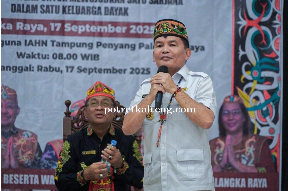 Gubernur Kalteng Dorong Program Satu Sarjana Satu Keluarga Dayak di IAHN-TP Palangka Raya
