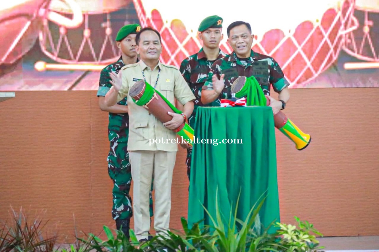 Gubernur Kalteng Hadiri Bakti Sosial Kodam XXII/Tambun Bungai Peringati HUT ke-80 TNI