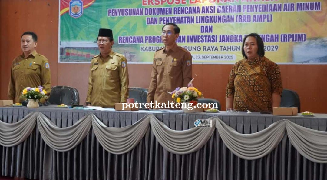 Bapperida Murung Raya Ekspose Dokumen RAD-AMPL dan RPIJM 2025–2029