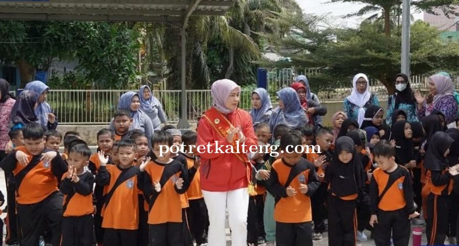Bunda PAUD kabupaten Barito Utara Gelar Sehari Bersama Anak: kampanye 7 kebiasaan anak indonesia heb