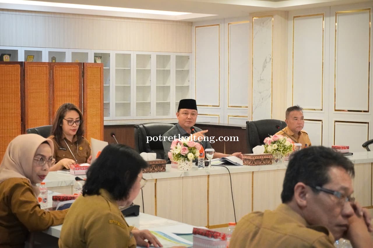 Sekda Kapuas Pimpin Rapat Keputusan KKPR, Pemkab Tekankan Tata Ruang Tertib dan Transparan