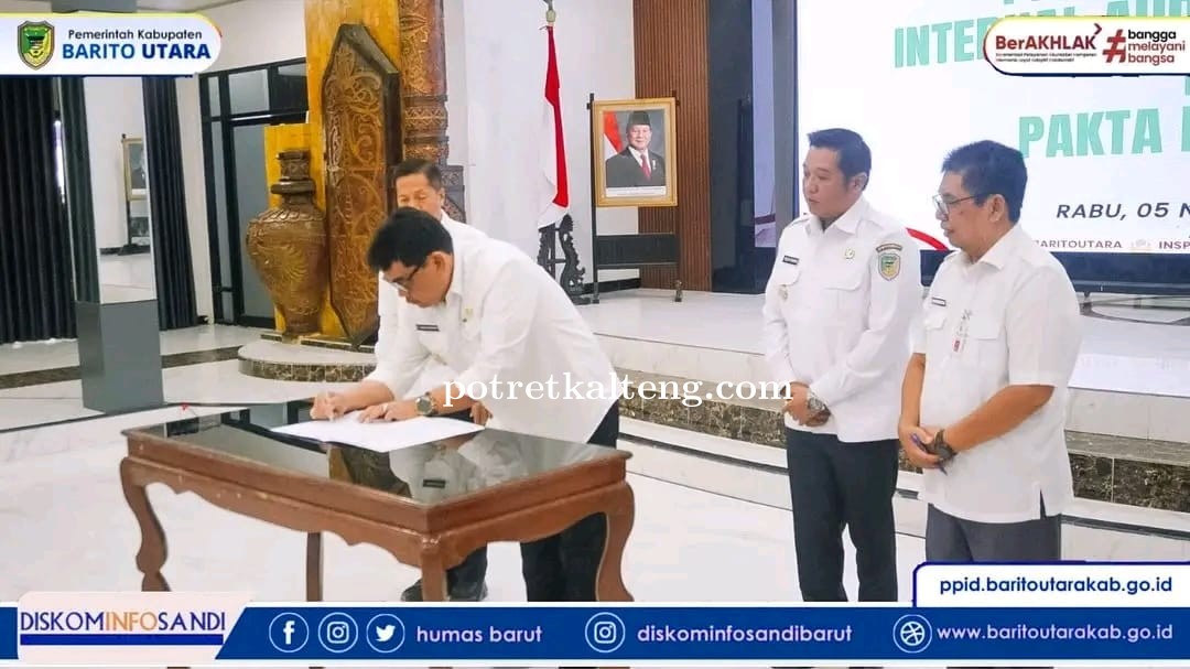 Bupati Shalahuddin Tandatangani Internal Audit Charter (IAC), Tingkatkan Efektivitas Pengawasan Inte
