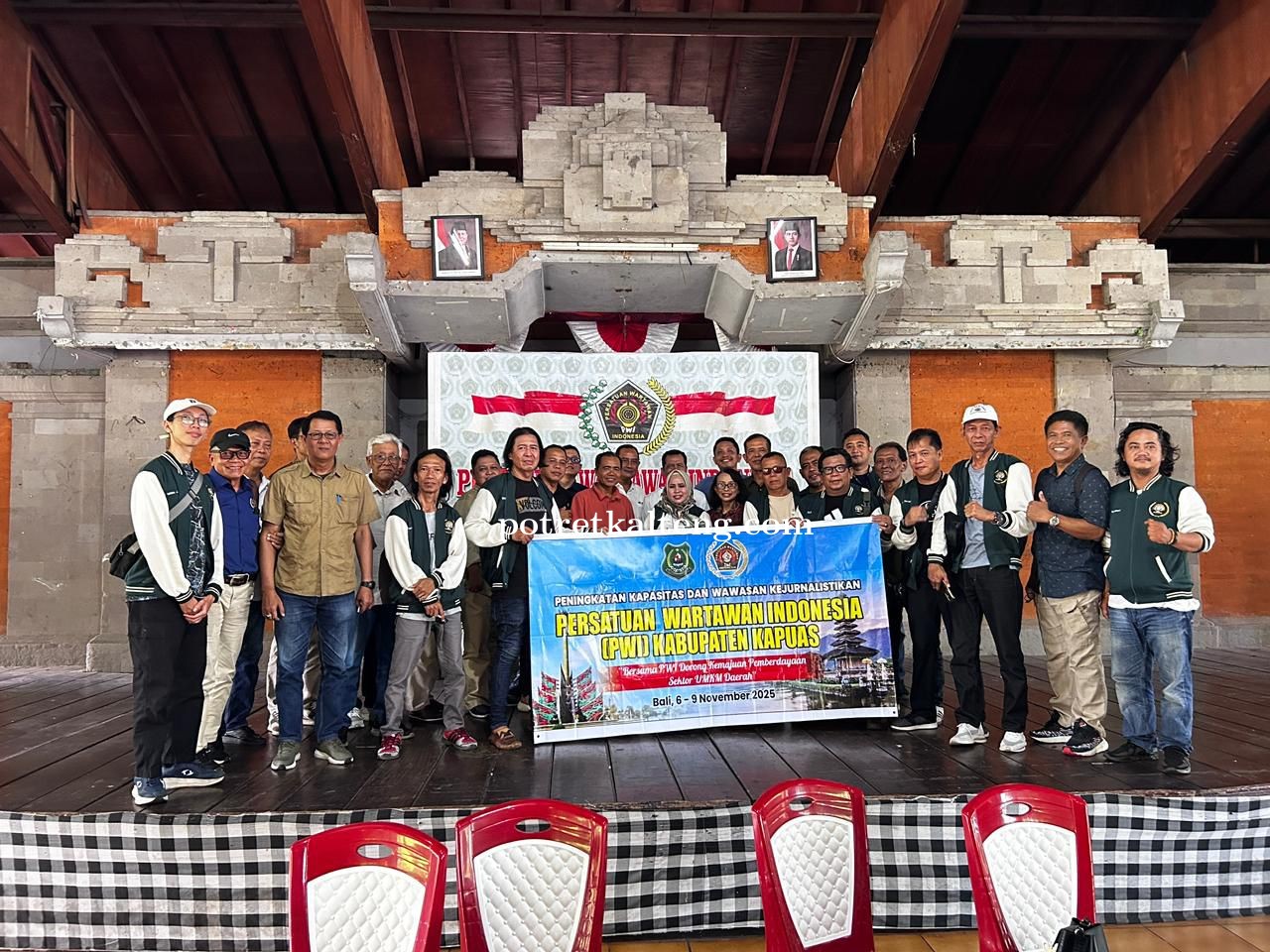 Kunjungan PWI Kapuas ke Bali, Serap Strategi Media Bangkitkan Ekonomi Lokal