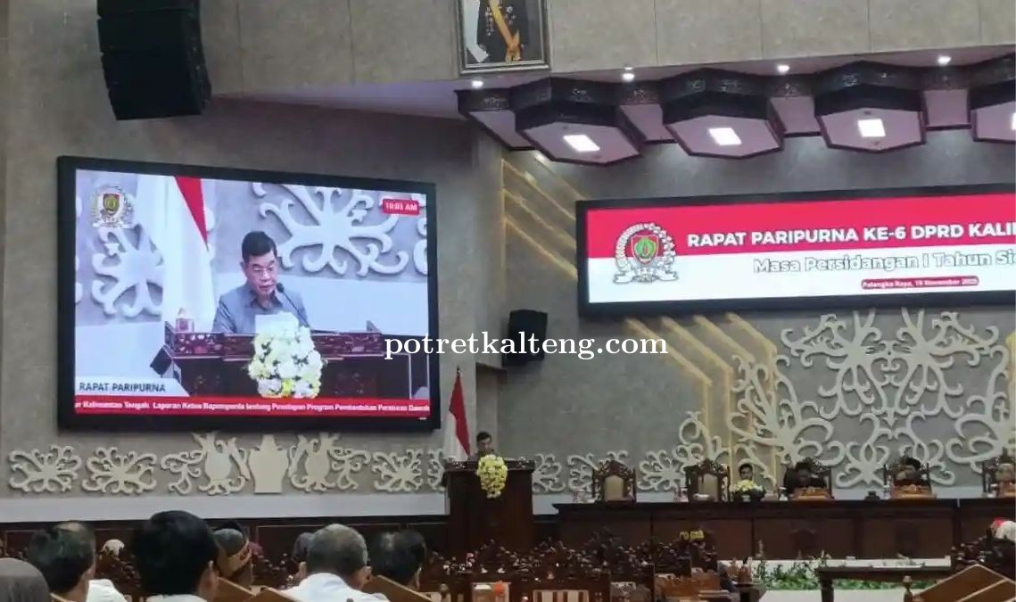 DPRD Kalteng Evaluasi 15 Raperda Tahun 2025, Tiga Usulan Baru Masuk Agenda 2026