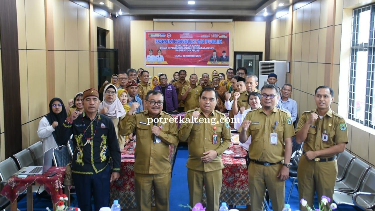 Disdukcapil Kapuas Gelar Forum Konsultasi Publik untuk Perkuat Standar Pelayanan