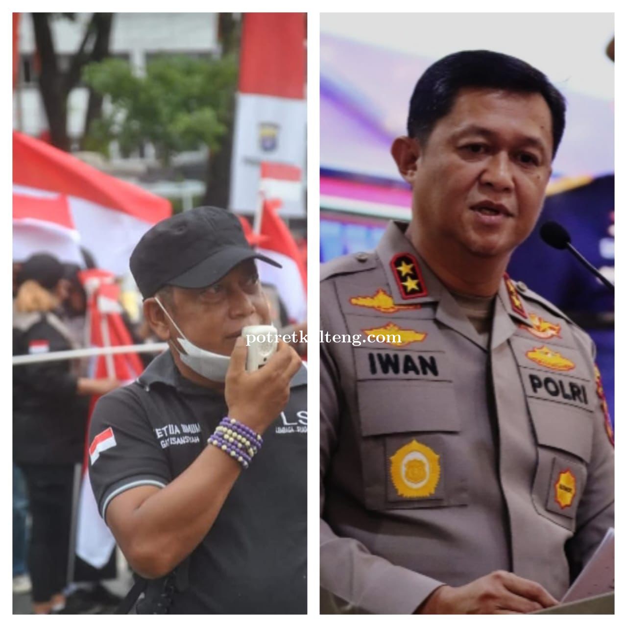 Polda Kalteng Salurkan Kupon Sembako ke LSR LPMT untuk Warga Kurang Mampu