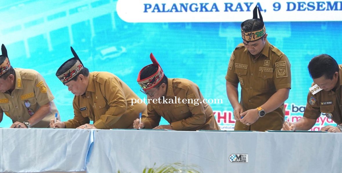 Mantapkan SDM, Bupati Murung Raya Tanda Tangani Komitmen Manajemen Talenta ASN