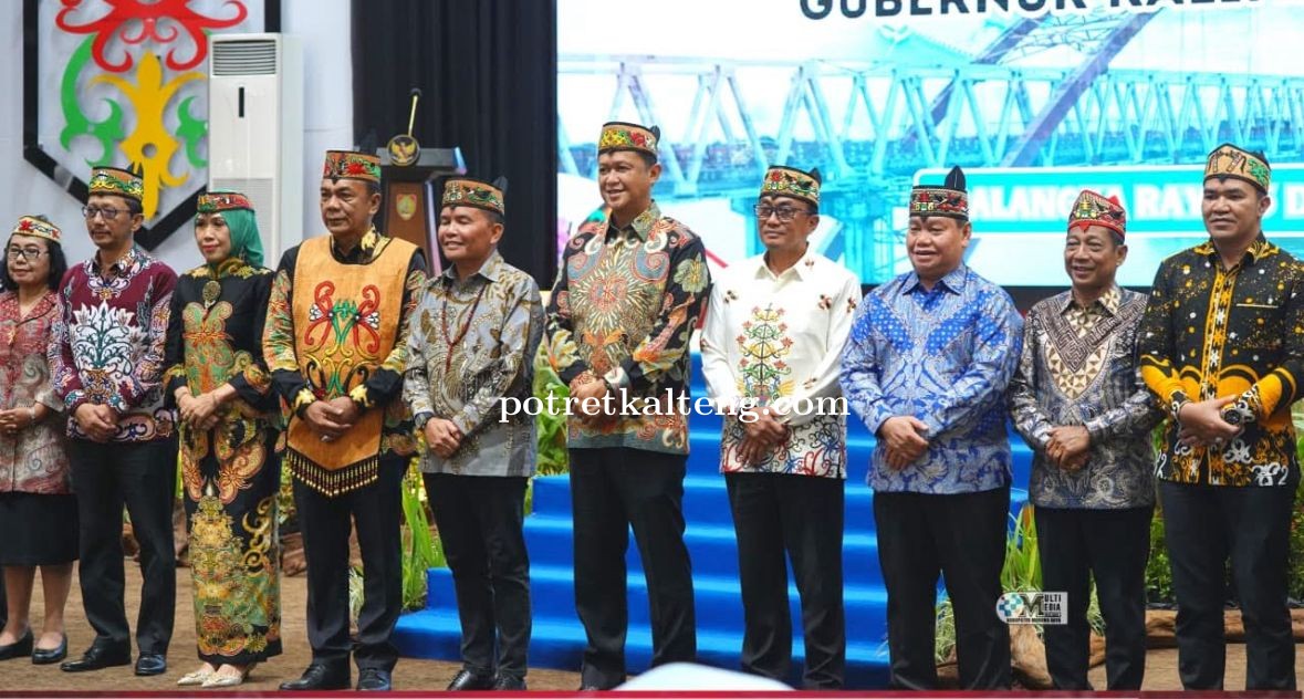 Bupati Mura, Heriyus Hadiri Pisah Sambut Kajati Kalteng