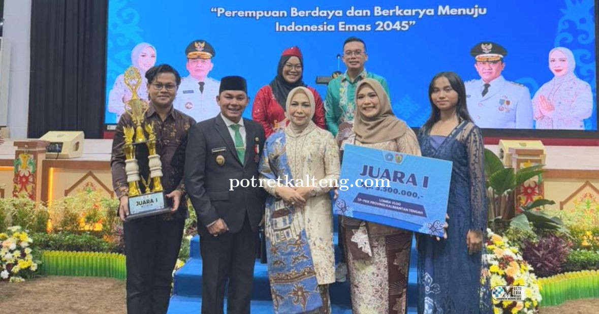 TP-PKK Murung Raya Raih Juara 1 Lomba Vlog Pokja 1 se-Kalteng