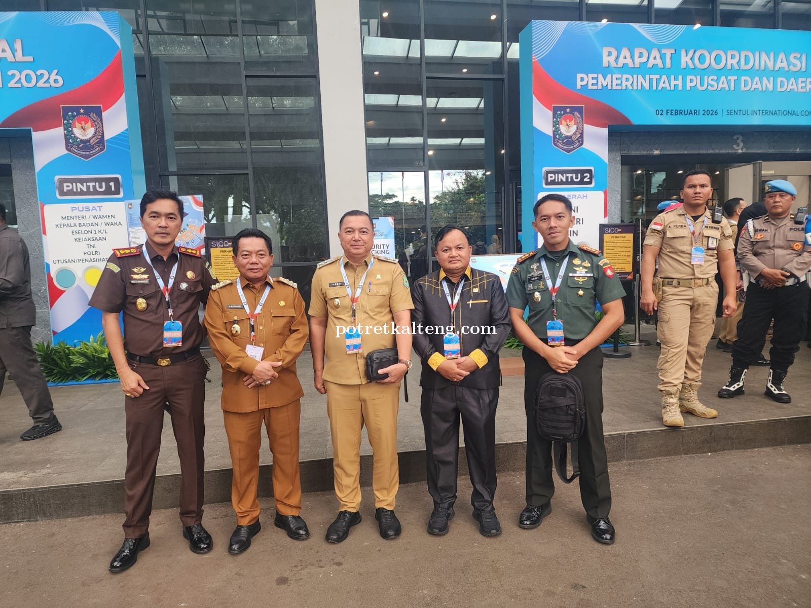 Bupati dan Wakil Bupati Kapuas Ikuti Rakornas 2026 di SICC Bogor