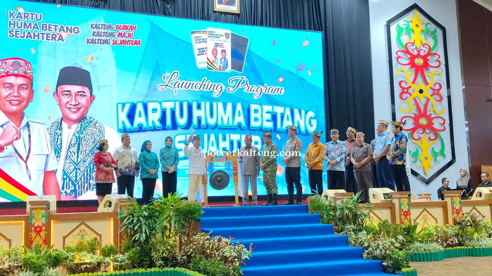 Gubernur Agustiar Sabran Luncurkan KHBS, 300 Ribu KK Siap Terima Manfaat
