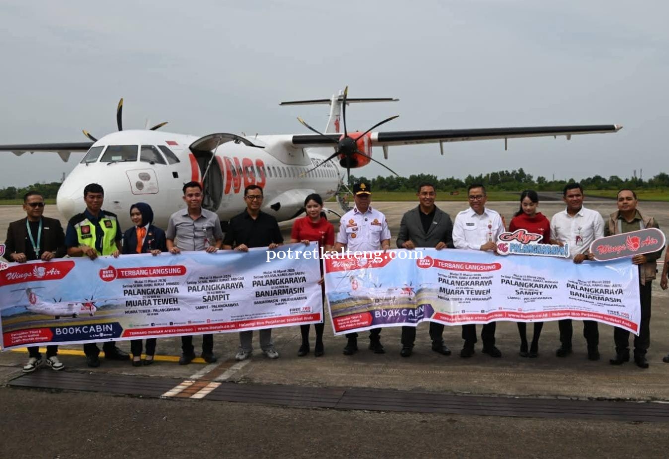 Wings Air Buka Rute Palangka Raya–Pangkalan Bun