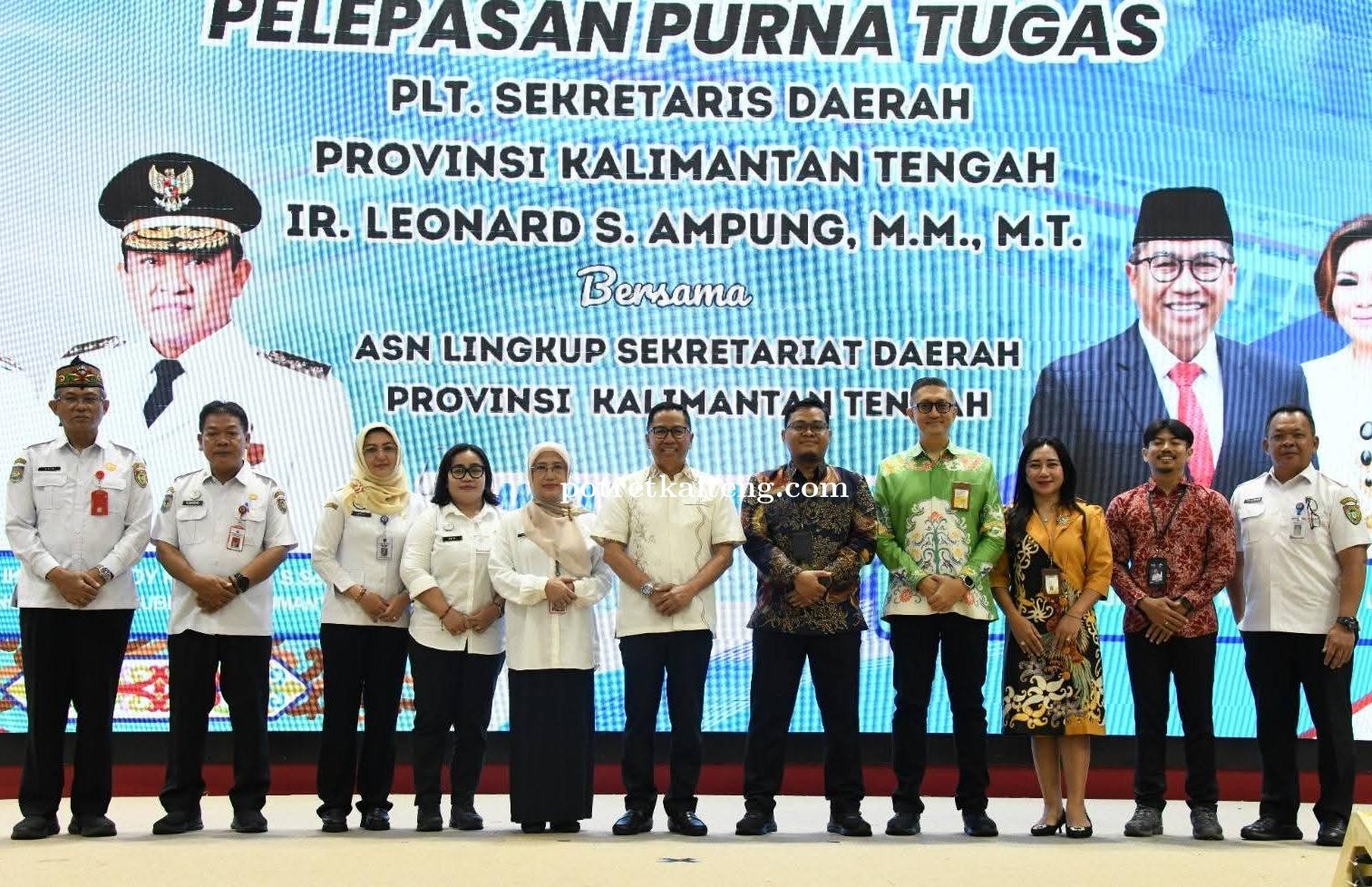 LEONARD S. AMPUNG PAMIT, 35 TAHUN PENGABDIAN SEBAGAI ASN  KALTENG