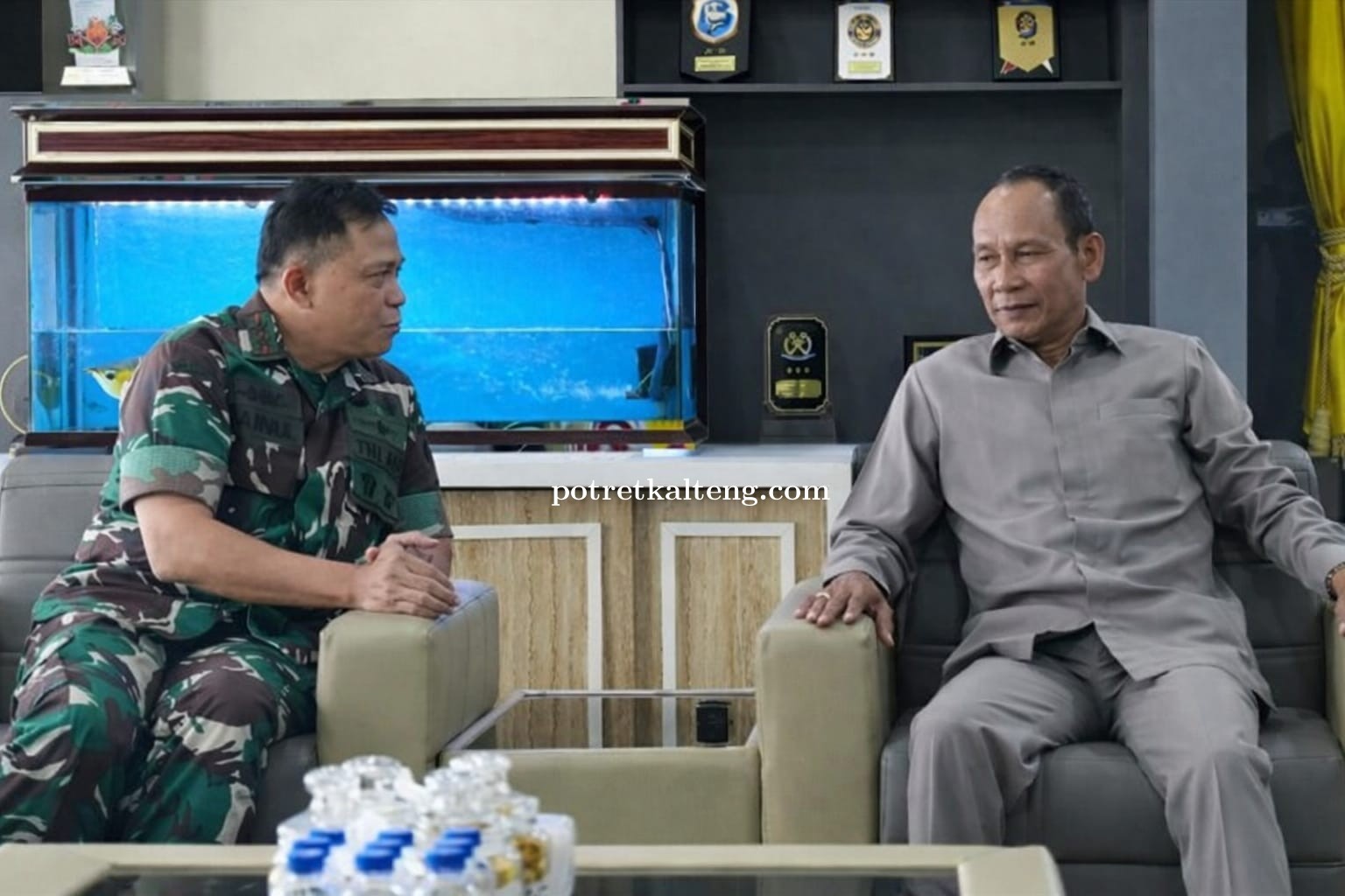 Tindak Lanjut Aksi Mahasiswa, Ketua DPRD Kalteng Koordinasi Intensif dengan Pangdam dan Kapolda