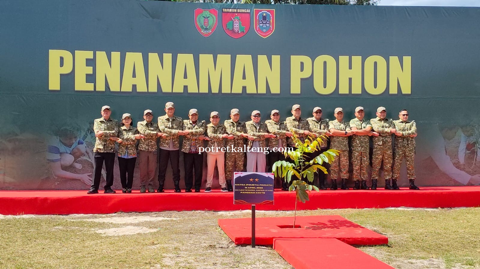 Sinergi Kalteng–Kalsel Diperkuat, Pangdam XXII/TB Targetkan Batalyon di Tiap Kabupaten