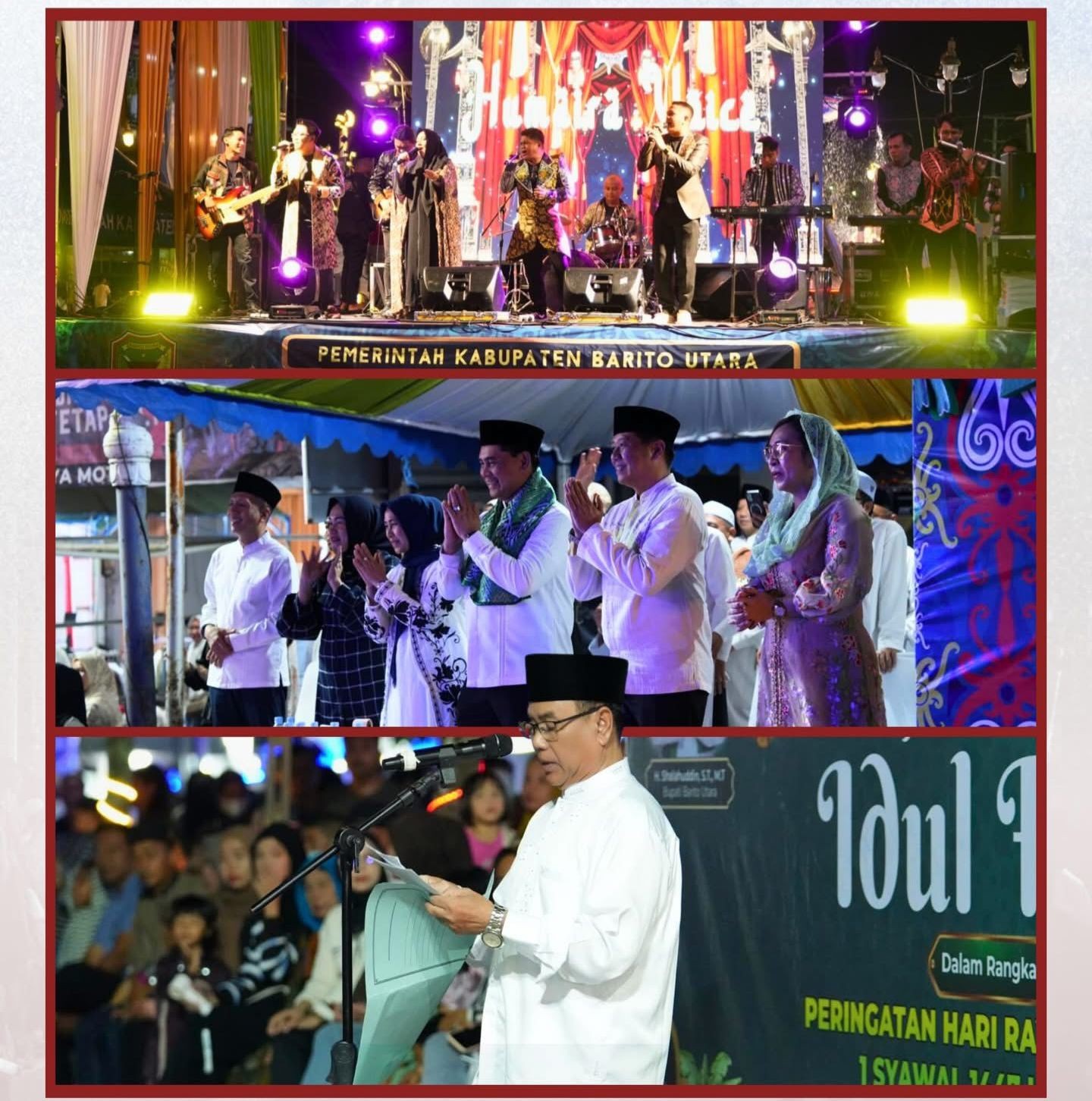 Pemkab Barito Utara Gelar Pawai Takbir Idul Fitri 1447 H di Muara Teweh