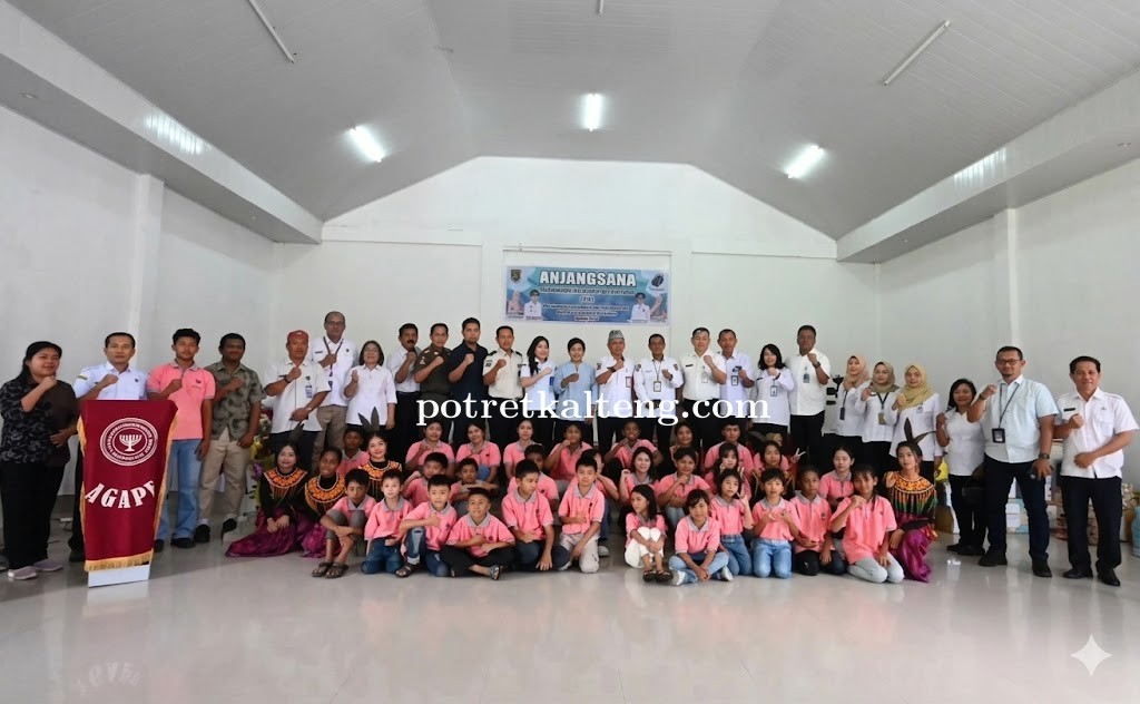 HUT Kalteng ke-69, Bantuan dan Kasih Sayang Disalurkan ke Anak Panti
