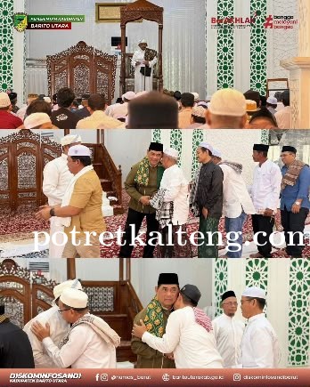 Shalat Jumat Bersama Warga, Bupati Barito Utara Perkuat Silaturahmi dan Serap Aspirasi Masyarakat