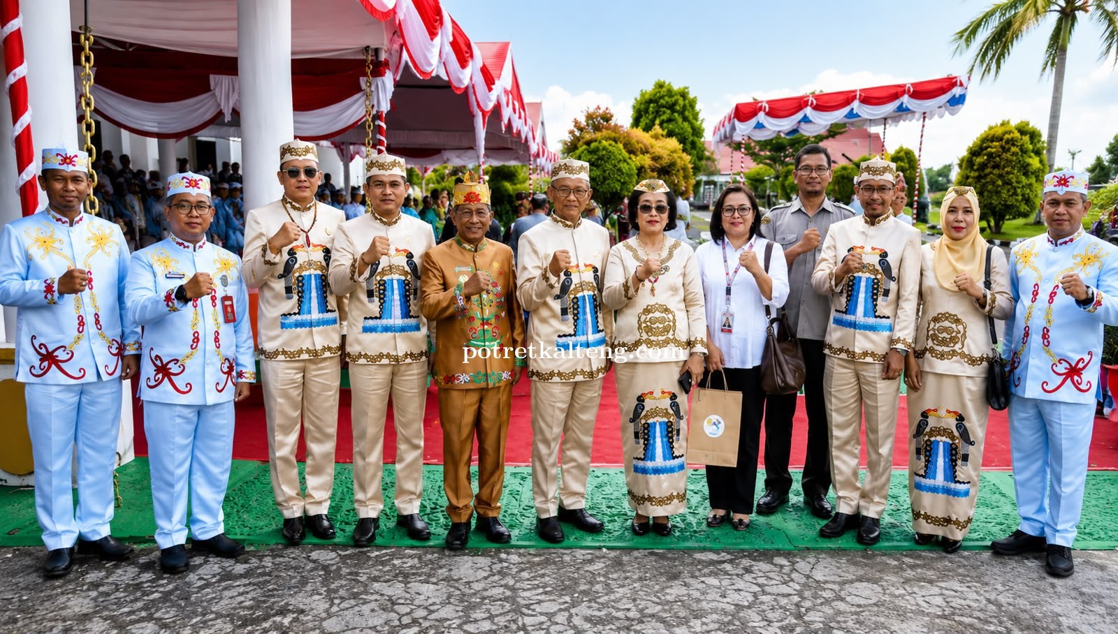 HUT ke-24 Gunung Mas, Bupati Murung Raya Heriyus Sampaikan Apresiasi Pembangunan