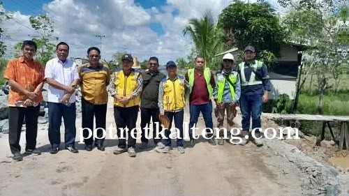 DPRD Kalteng dan PUPR Barsel Sepakat Prioritaskan Perbaikan Jalan Desa Pararapak