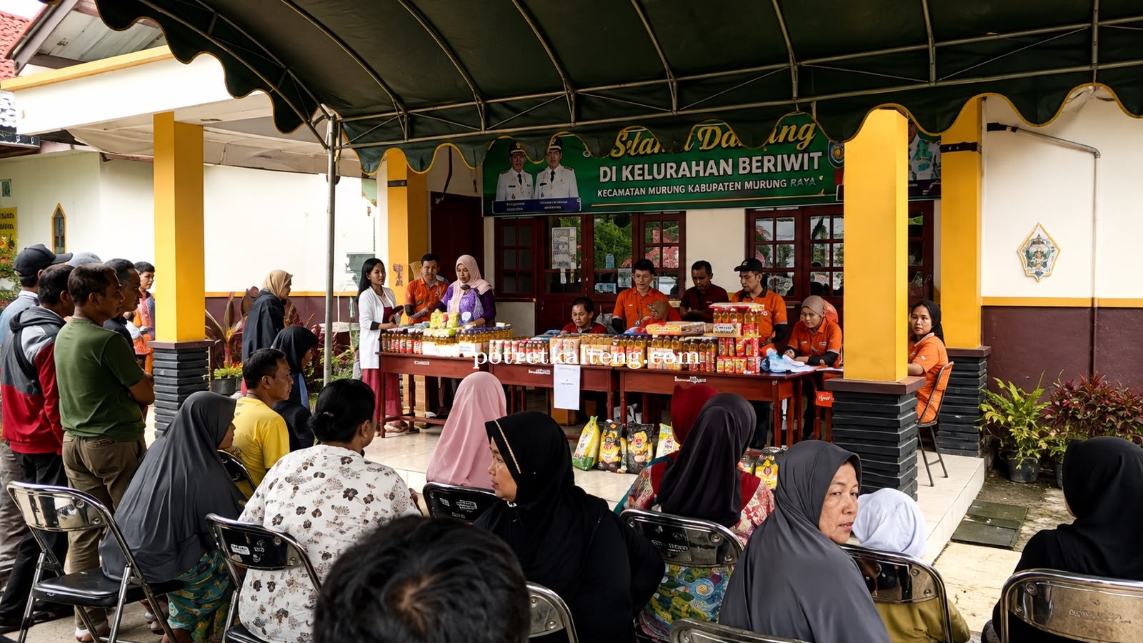 Sembako Bersubsidi Hadir di Beriwit, Pemkab Murung Raya Jaga Stabilitas Pangan
