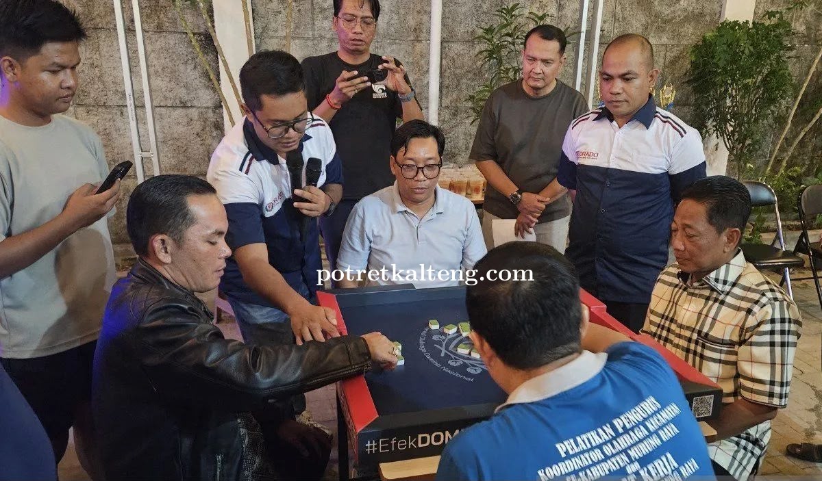 Turnamen Domino Piala DKOP Jadi Ajang Jaring Atlet Potensial Murung Raya