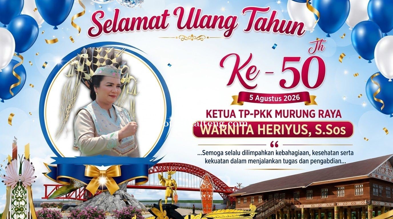 HUT Ke-50 Warnita Heriyus, Pemkab Murung Raya Apresiasi Kiprah Pemberdayaan Keluarga