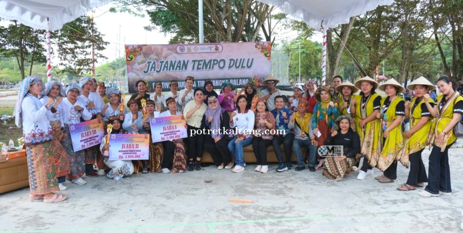 Festival Jajanan Tempo Dulu, Upaya Pemkab Murung Raya Kenalkan Kuliner Lokal kepada Generasi Muda