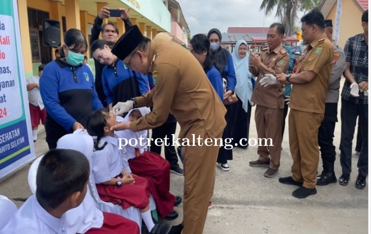 Pencanangan PIN Polio Serentak Untuk Bentuk Kekebalan Yang Optimal