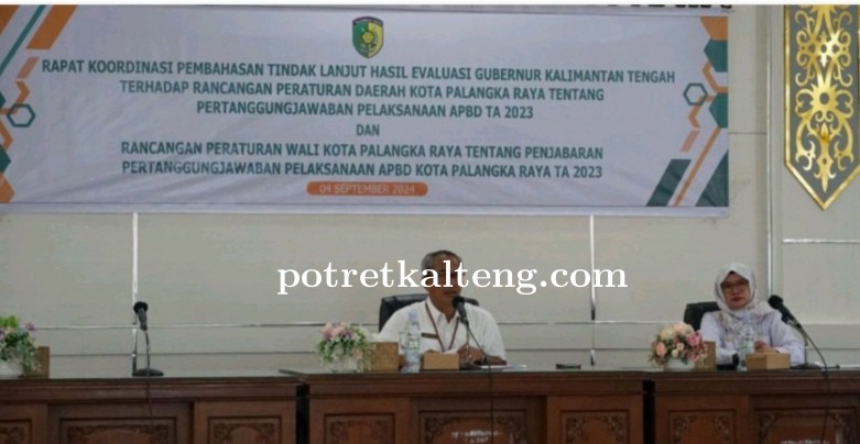 Pemko Palangka Raya Gelar Rapat Koordinasi Tindak Lanjut Evaluasi APBD 2023