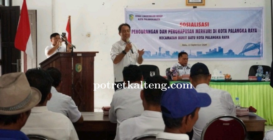 DLH Palangka Raya Dorong Masyarakat Hentikan Penggunaan Merkuri