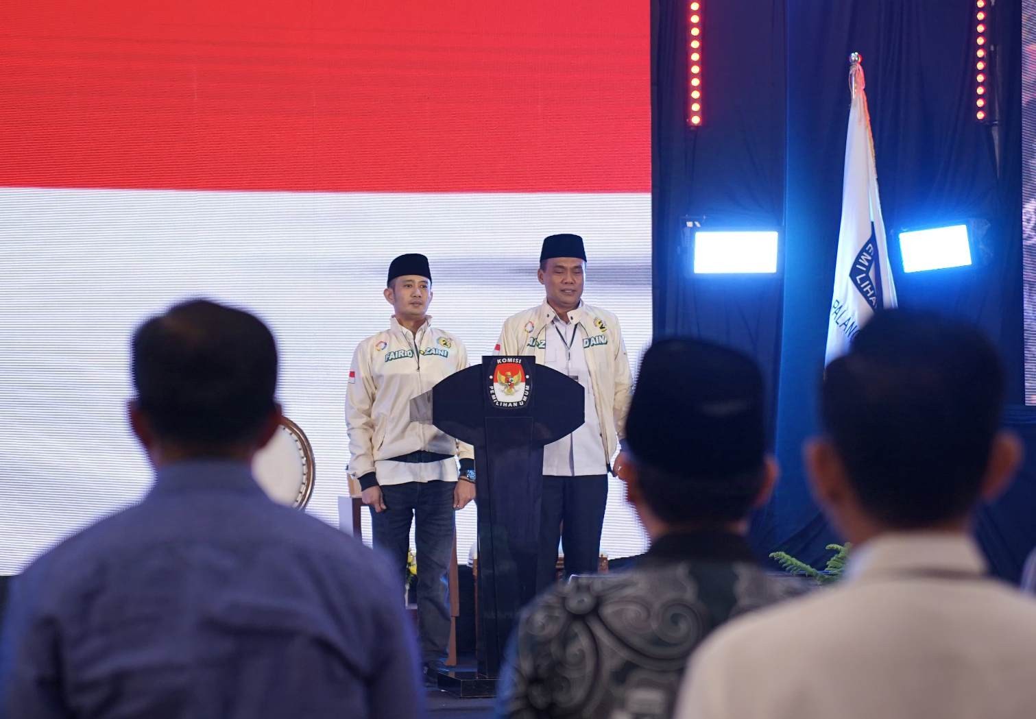 Debat Perdana Pilkada Palangka Raya, Fairid Naparin dan Achmad Zaini Siap Majukan Palangka Raya