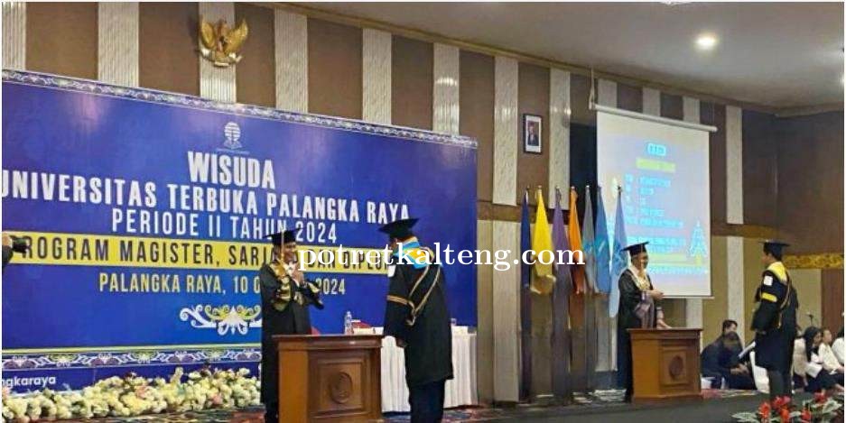Universitas Terbuka Palangka Raya Gelar Wisuda, Rektor Berikan Pesan Inspiratif untuk Alumni