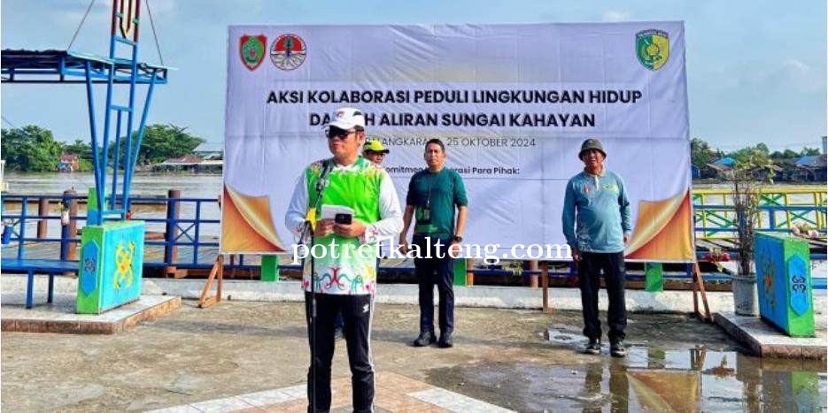 DLH Palangka Raya Ajak Masyarakat Jaga Kebersihan Sungai Kahayan