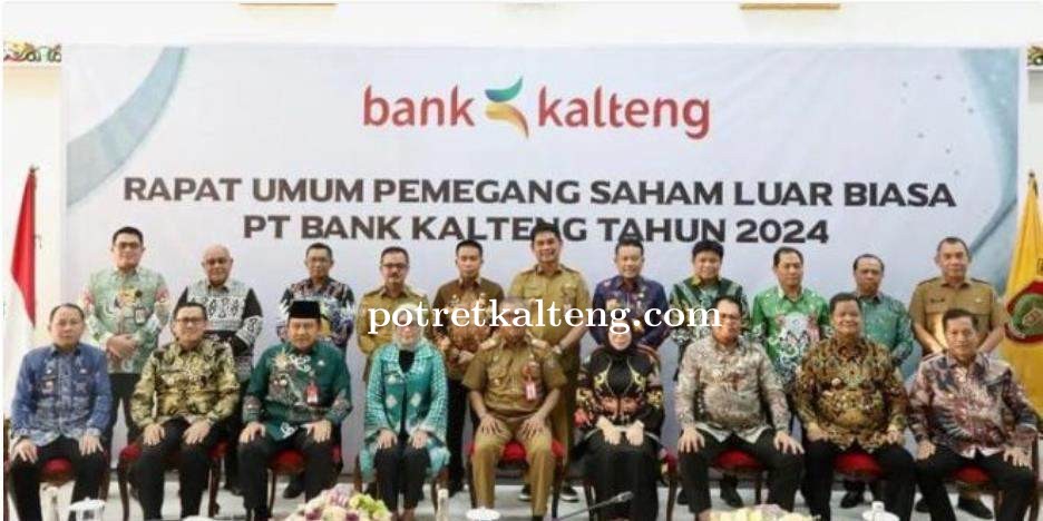 Pj Wali Kota Palangka Raya Hadiri RUPS Bank Kalteng, Harapkan Sinergi yang Semakin Baik