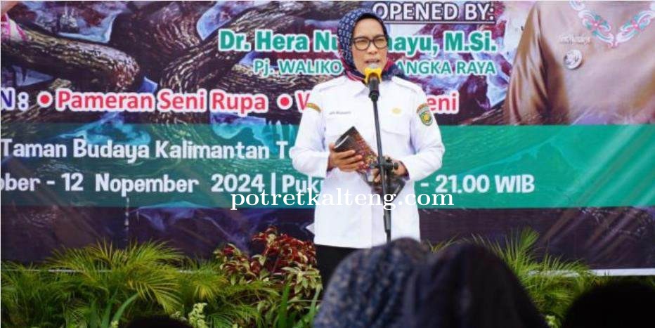 Pj Wali Kota Palangka Raya Apresiasi Seniman Lokal dengan Pameran