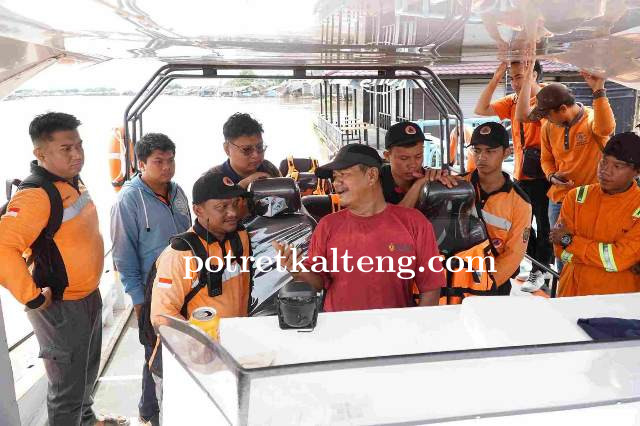 BPBD Kalteng Gelar Pelatihan Pengoperasian Rescue dan Fire Boat untuk Meningkatkan Kesiapsiagaan