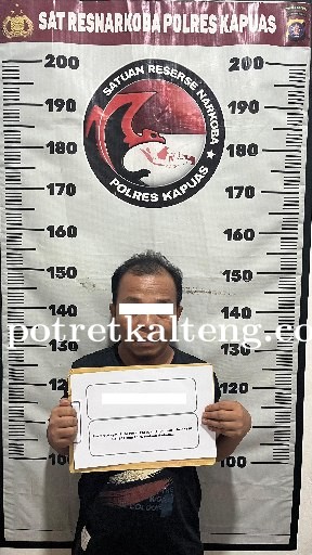 Polres Kapuas Ungkap Kasus Narkoba, Buruh Tani di Anjir Serapat Timur Ditangkap