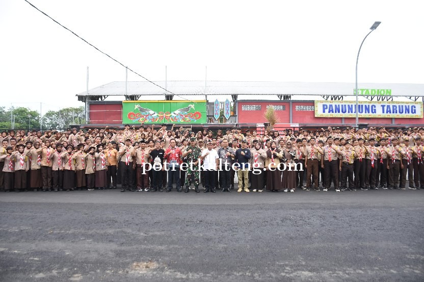 Bupati Kapuas HM Wiyatno Lepas Peserta Persami KKRI Tahun 2025