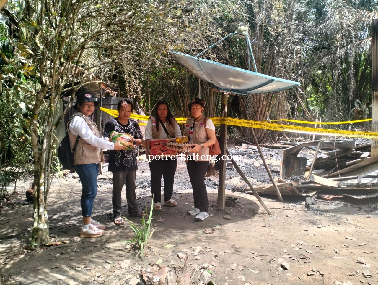 Tanggap Darurat, Pemkab Bartim Salurkan Bantuan Cepat untuk Korban Kebakaran Haringen