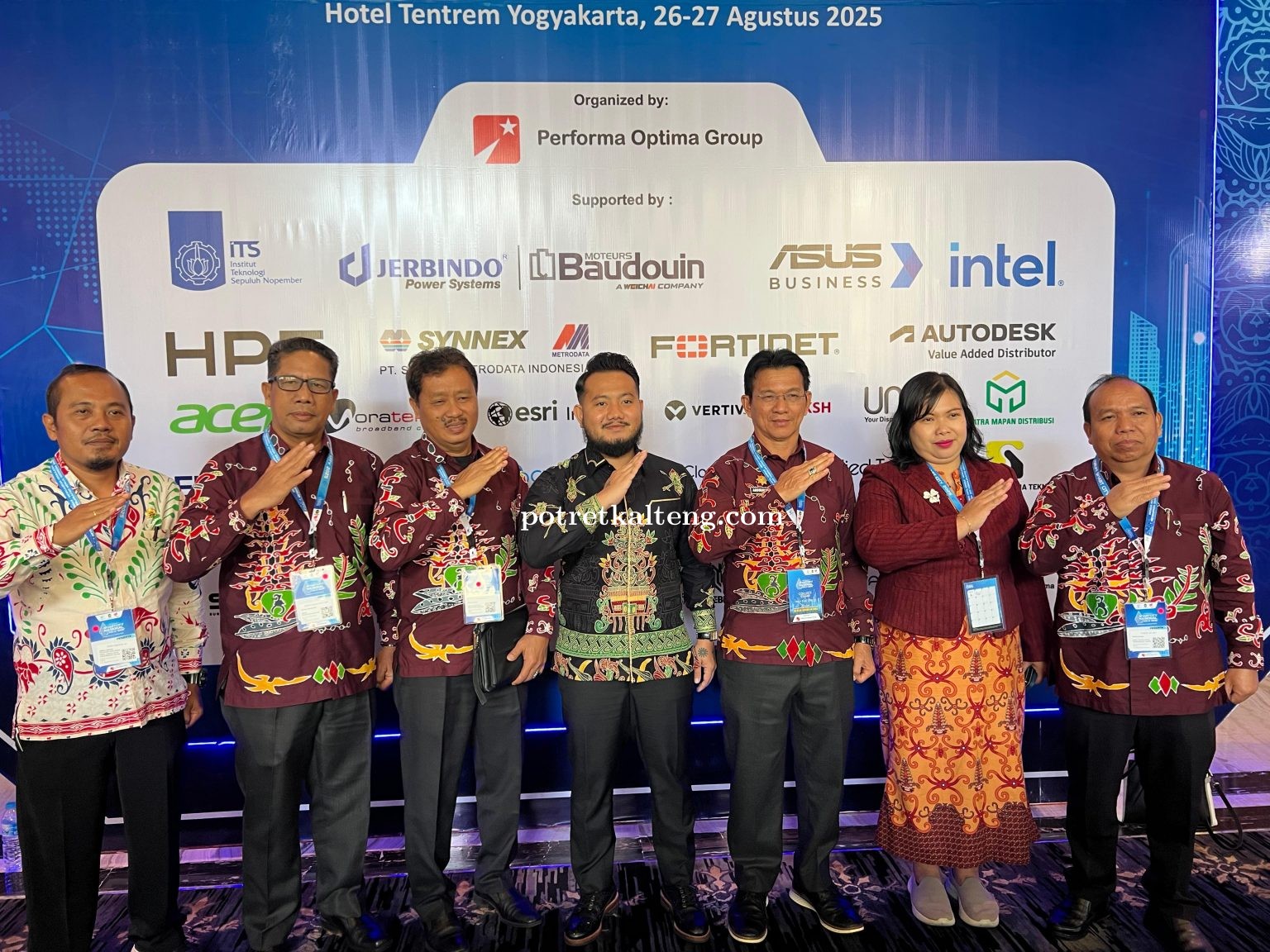 Wabup Barito Timur Hadiri Forum Smart City Nasional 2025 di Yogyakarta
