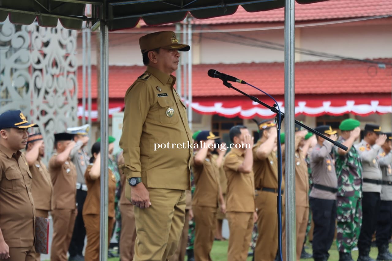 Pemkab Barito Timur Gelar Apel Gabungan dan Doa Bersama untuk Perkuat Soliditas ASN