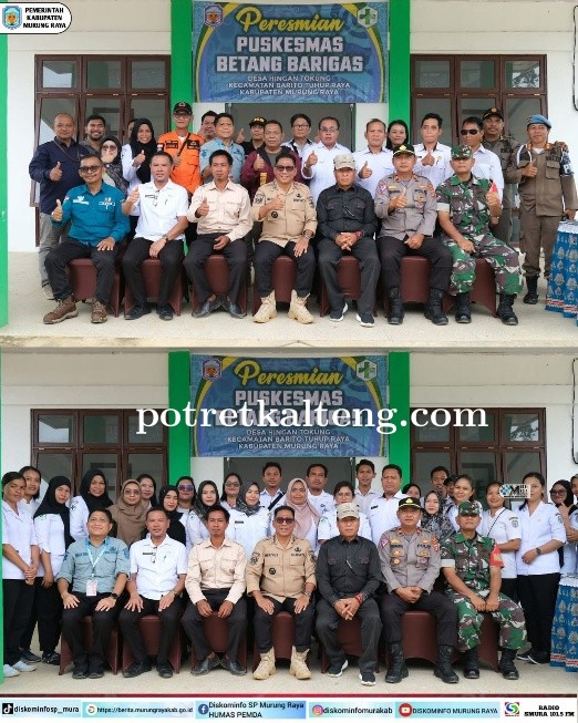 Puskesmas Betang Barigas Diresmikan, Layanan Kesehatan Warga Kian Dekat