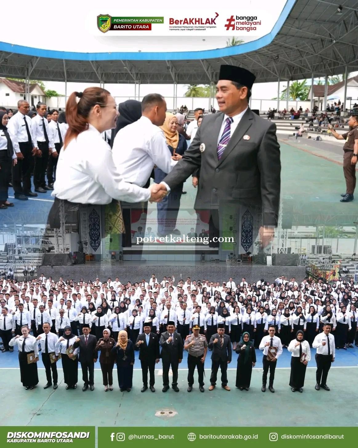 Jaga Integritas, Bupati Barito Utara Warning PPPK untuk Jauhi Penyelewengan Hukum